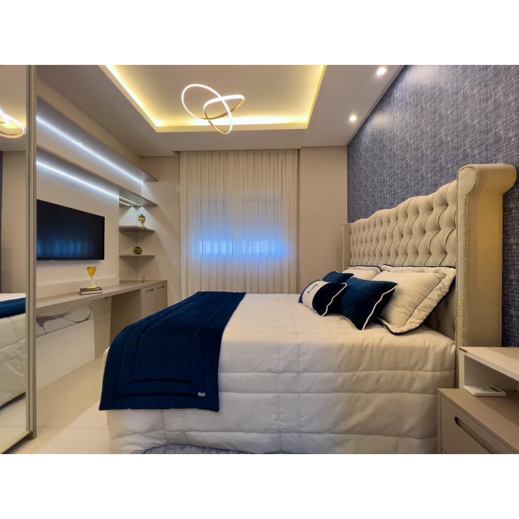 Lindo Apartamento Alto Padrão Frente a Avenida com Vista Mar Finamente Mobiliado