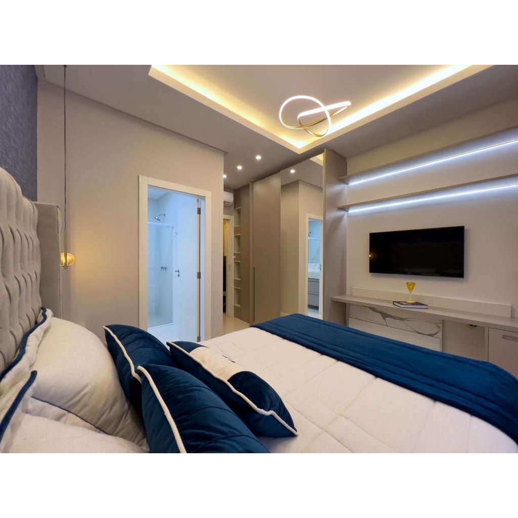 Lindo Apartamento Alto Padrão Frente a Avenida com Vista Mar Finamente Mobiliado